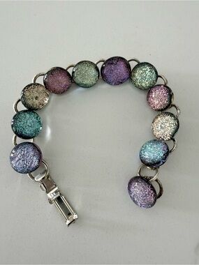 Multicolor colored glass Bracelet - Women Jewelry